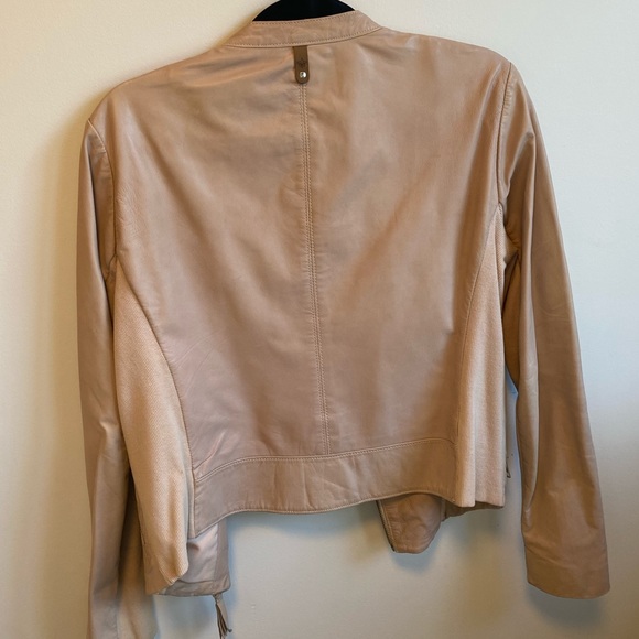 Mackage Dusty Pink Lambskin Leather Medium - Picture 4 of 6